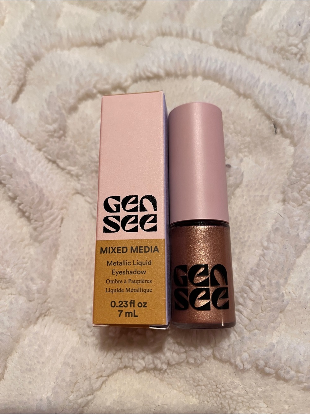 Gen See Mixed Media Metallic Liquid Eyeshadow — First Light
